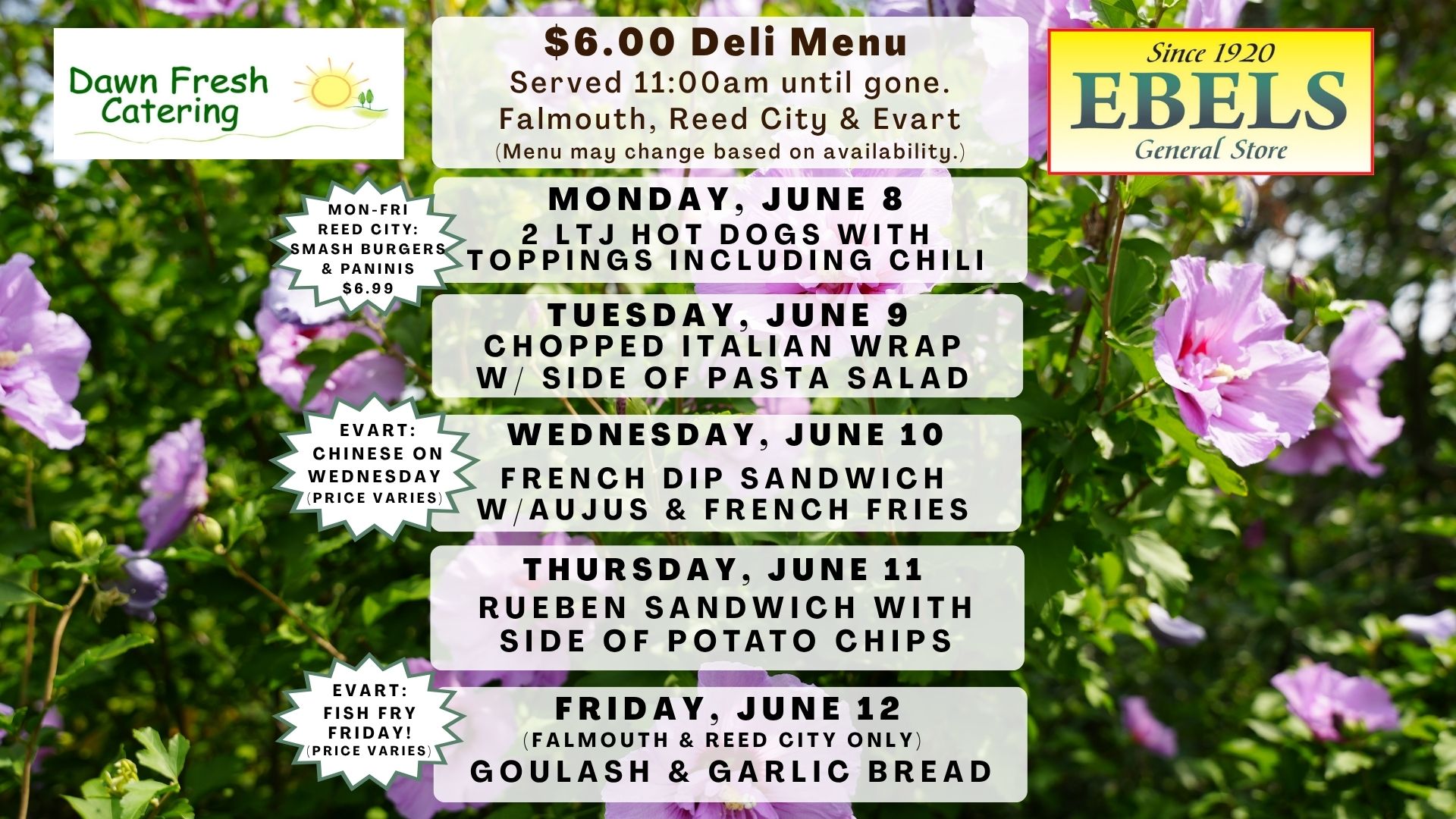 6-8 deli menu m