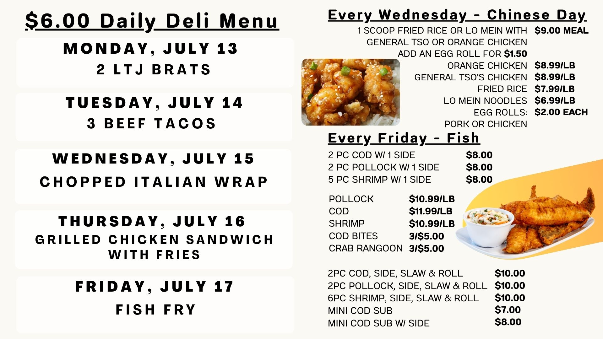Weekly Evart 7-13