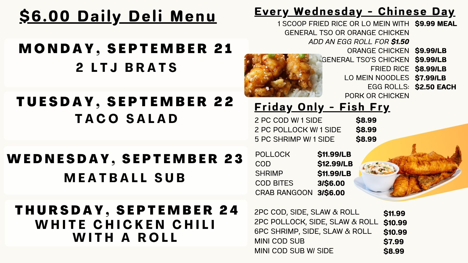 Weekly 1 Evart 9-21