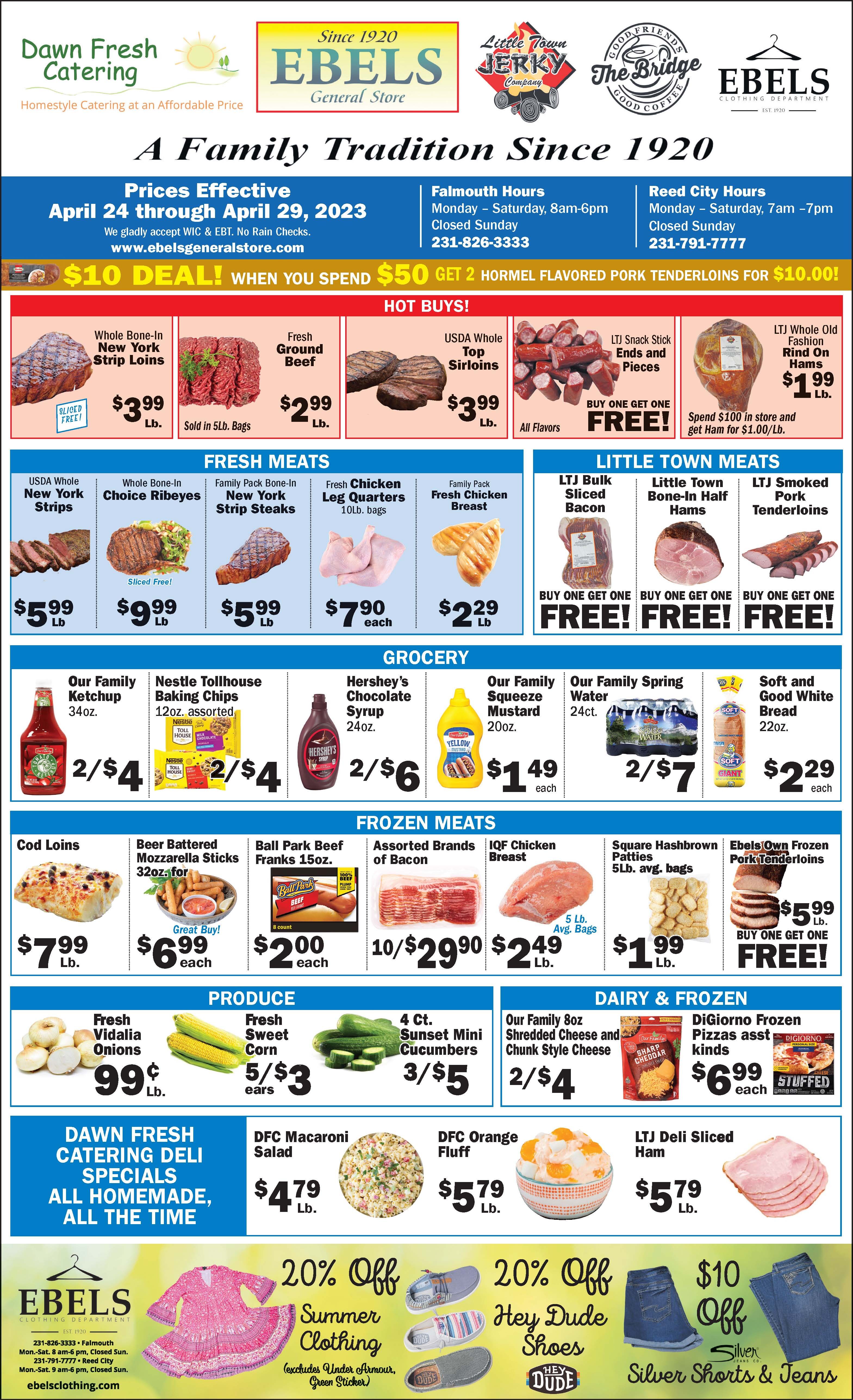 Ebels General Store Weekly ADs Ebels