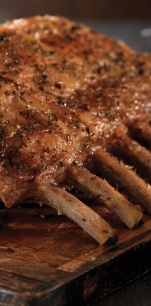 Herbed-Pork-Ribeye-Roast-with-Cauliflower